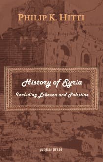 History of Syria (Including Lebanon and Palestine)